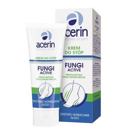 Acerin Fungi - KREM do stóp przeciw grzybicy, 75 ml. 