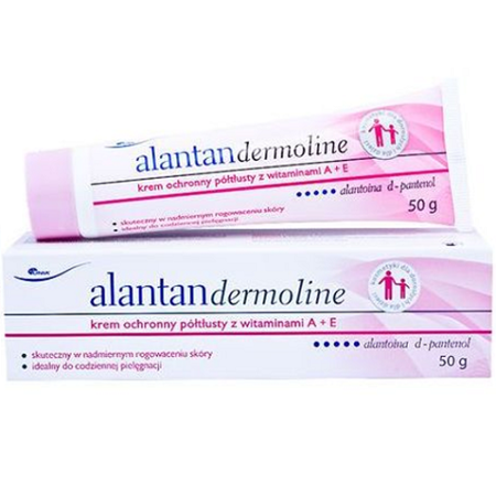 AlantanDermoline - KREM ochronny półtłusty z witaminami A+E, 50 g.