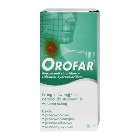 Orofar - AEROZOL, 30 ml.